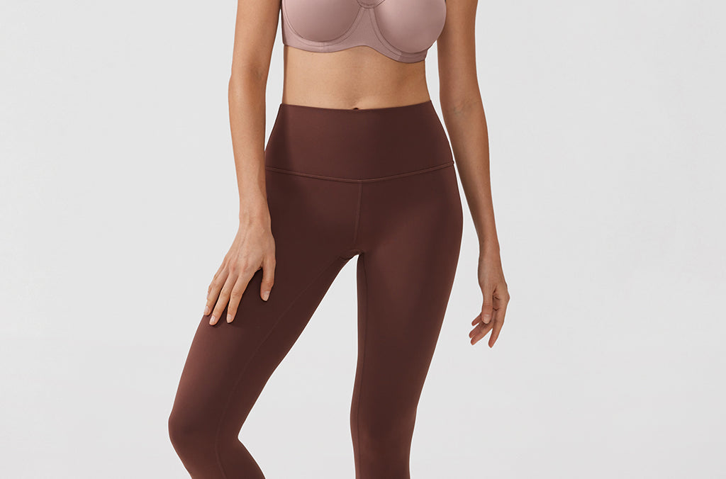 Women's Racerback Underwire Sport Bra Brick