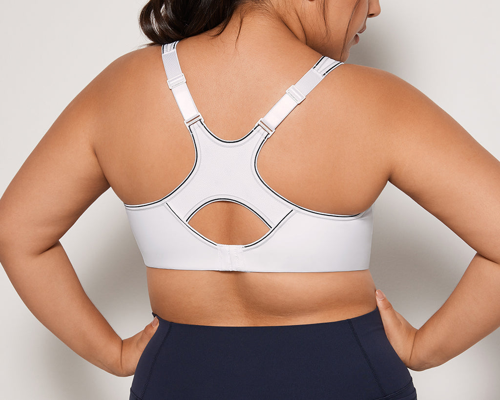 Women's Racerback Underwire Sport Bra White