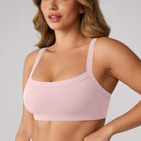 Women's Hugcurve Adjustable Square Workout Bra Mocha Cocoa