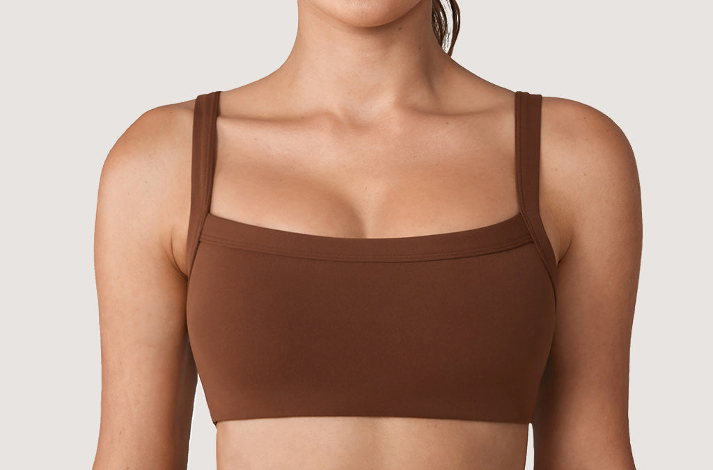 Women's Hugcurve Adjustable Square Workout Bra Stardust