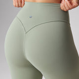 Women's Hugcurve No Front Seam Leggings 25" Desert Sage