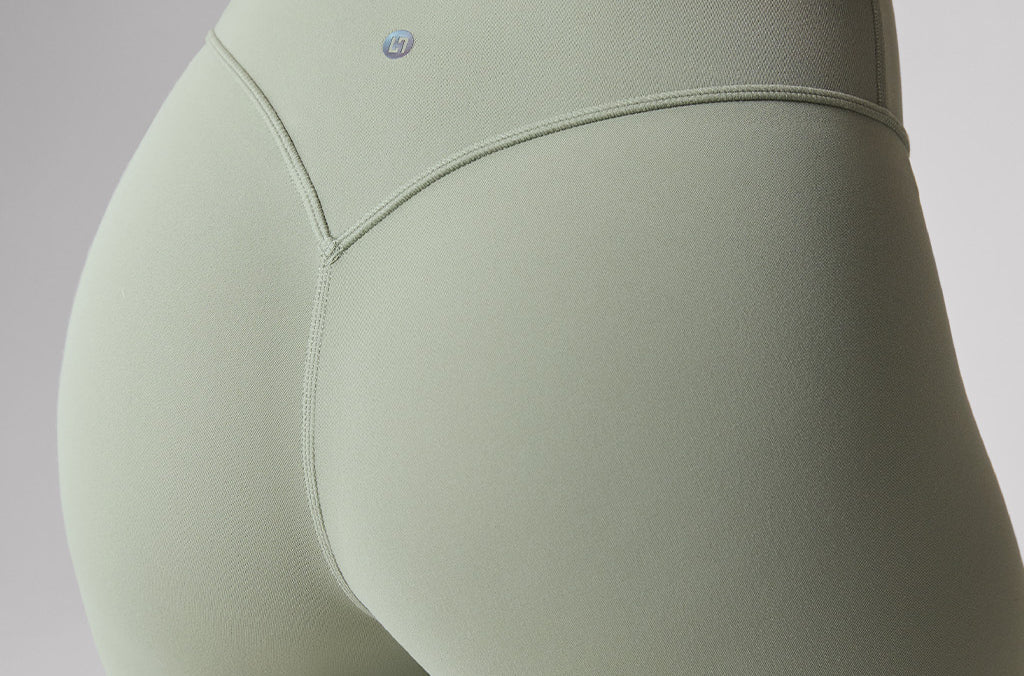 Women's Hugcurve No Front Seam Leggings 25" Desert Sage