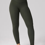 Women's Hugcurve No Front Seam Leggings 25" Rainforest Green
