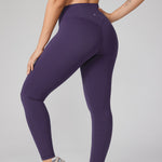 Women's Hugcurve No Front Seam Leggings 25" Dark Plum