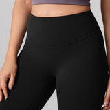Women's Hugcurve Hidden Scrunch Butt Leggings 25" - No Front Seam Black
