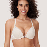Women's Lacy Racerback Bra Black