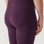 Women's Yoga Leggings 28" Deep Purple
