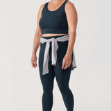 CRZ YOGA Women's Yoga Leggings 25" with Pockets True Navy