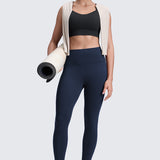 CRZ YOGA Women's Yoga Leggings 25" with Pockets Future Navy