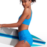 CRZ YOGA V Neck Bikini Padded Tops Swimsuit Madagascar Blue