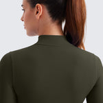 Women's Butterluxe Cropped Outerwear Full Zip Jackets White