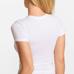 SOULVOR Short Sleeve Crew Neck T-Shirt White