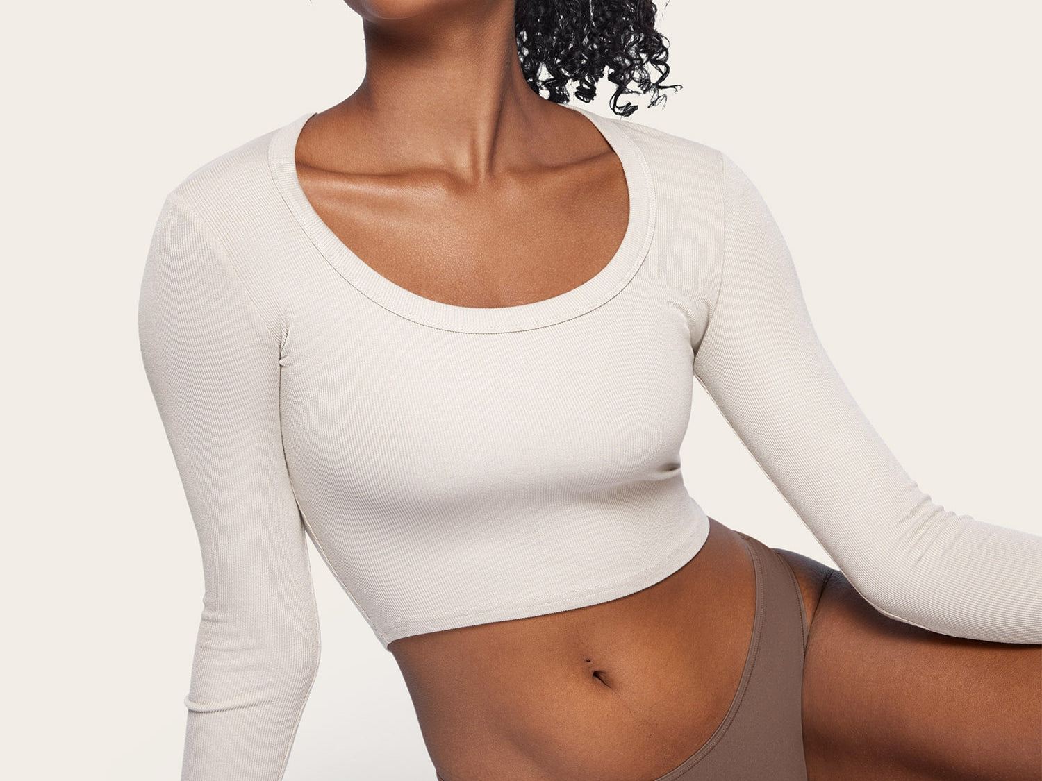 Women's Cheeky High Cut Bikini 3 Pack Brown Purple (3pack)