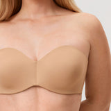 Women's Underwire Strapless Bra Natural @model_info:ES3
