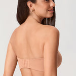 Women's Underwire Strapless Bra Barely Buff @model_info:ESA2