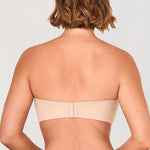 Women's Underwire Strapless Bra Beige @model_info:G2