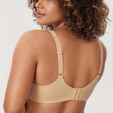 Women's Unlined Minimizer Bra Gravel Beige