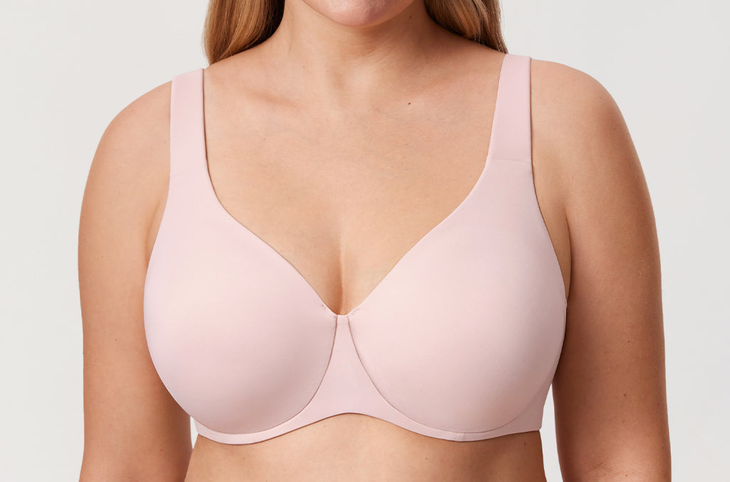 Women's Unlined Minimizer Bra White