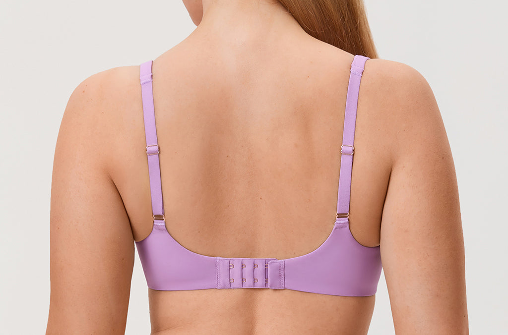 Women's Unlined Balconette Bra Glaze Purple