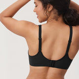 Women's Everyday Full Coverage Underwire Bra Black @model_info:E2