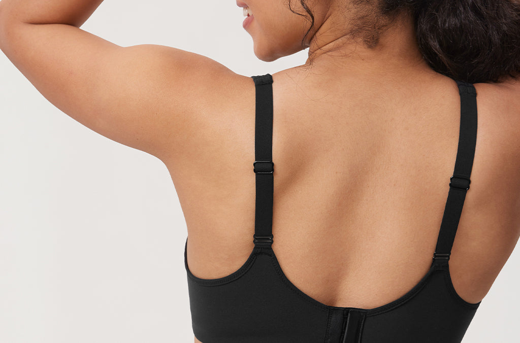 Women's Everyday Full Coverage Underwire Bra Black @model_info:E2