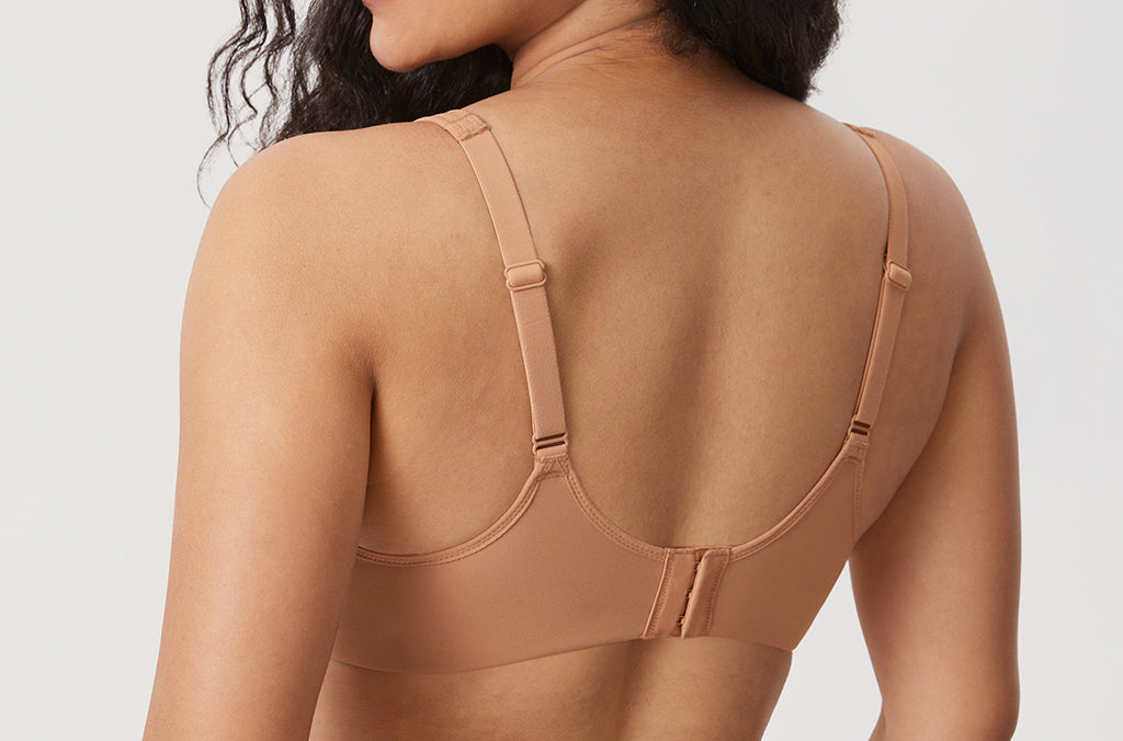Women's Everyday Full Coverage Underwire Bra Barely Buff @model_info:E2