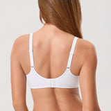 Women's Everyday Full Coverage Underwire Bra White @model_info:ESA2