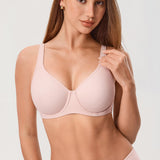Women's Everyday Full Coverage Underwire Bra Gentle Rose @model_info:ESA1