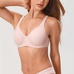 Women's Everyday Full Coverage Underwire Bra Gentle Rose @model_info:ESA4