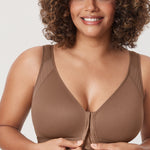 Women's Soft X-shaped Back Posture Bra Soft Tan