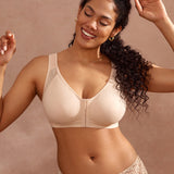 Women's Soft X-shaped Back Posture Bra Soft Tan