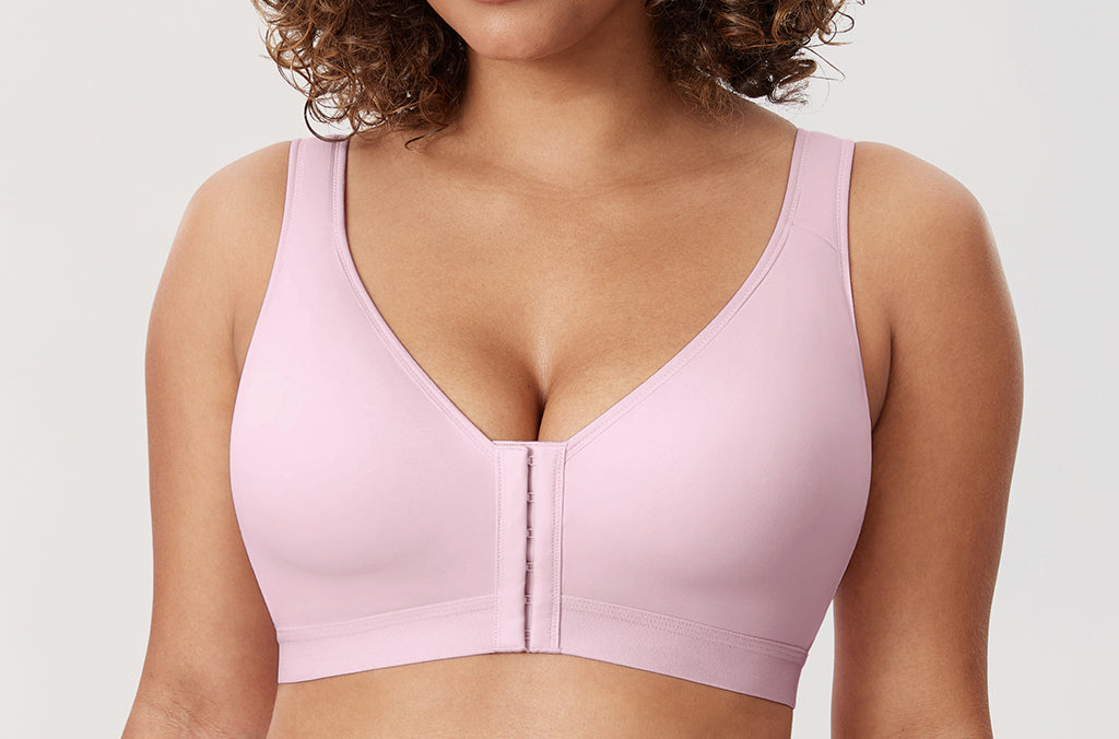 Women's Lightly Padded Posture Bra Pink Peony