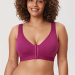 Women's Lightly Padded Posture Bra Magenta Purple