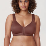 Women's X-shaped Back Posture Bra Oatmeal Heather